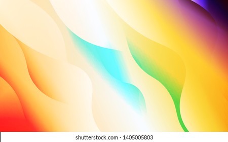 Geometric Wave Shape with Colorful Gradient Color Background Wallpaper. Vector Illustration