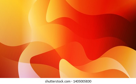 Geometric Wave Shape with Colorful Gradient Color Background Wallpaper. Vector Illustration