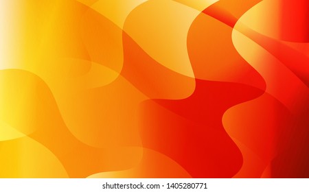 Geometric Wave Shape with Colorful Gradient Color Background Wallpaper. Vector Illustration