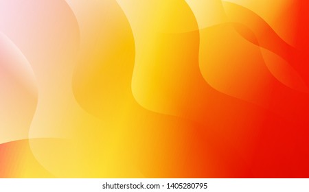 Geometric Wave Shape with Colorful Gradient Color Background Wallpaper. Vector Illustration