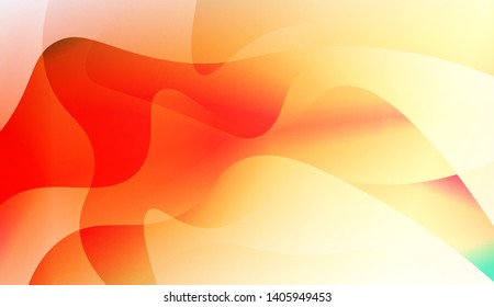 Geometric Wave Shape with Colorful Gradient Color Background Wallpaper. Vector Illustration