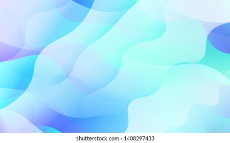 Geometric Wave Shape with Colorful Gradient Color Background Wallpaper. Vector Illustration