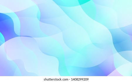 Geometric Wave Shape with Colorful Gradient Color Background Wallpaper. Vector Illustration