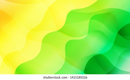 Geometric Wave Shape with Colorful Gradient Color Background Wallpaper. Vector Illustration