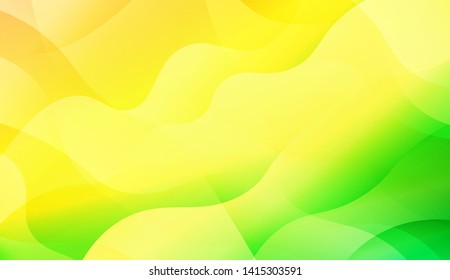 Geometric Wave Shape with Colorful Gradient Color Background Wallpaper. Vector Illustration