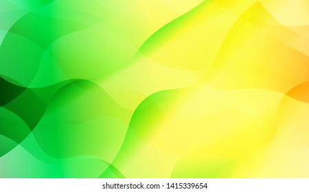 Geometric Wave Shape with Colorful Gradient Color Background Wallpaper. Vector Illustration