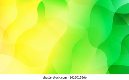 Geometric Wave Shape with Colorful Gradient Color Background Wallpaper. Vector Illustration