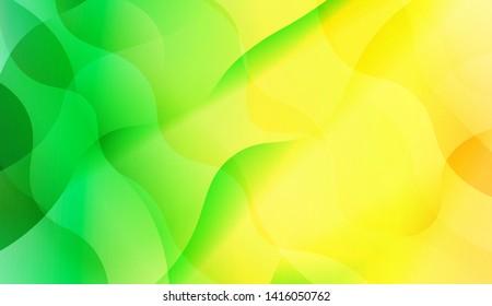 Geometric Wave Shape with Colorful Gradient Color Background Wallpaper. Vector Illustration