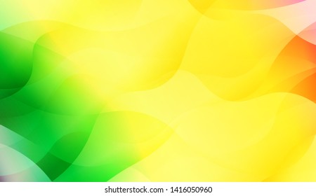 Geometric Wave Shape with Colorful Gradient Color Background Wallpaper. Vector Illustration