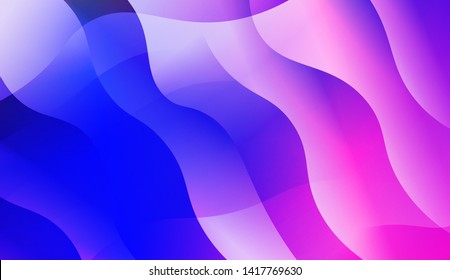 Geometric Wave Shape with Colorful Gradient Color Background Wallpaper. Vector Illustration