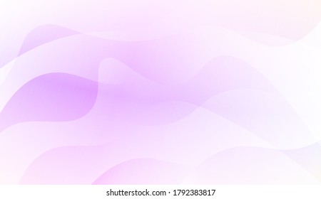 Geometric Wave Shape with Colorful Gradient Color Background Wallpaper. Vector Illustration