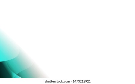 Geometric Wave Shape with Gradient Blurred Abstract Background. For Greeting Card, Flyer, Poster, Brochure, Banner Calendar. Vector Illustration