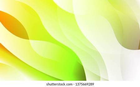 Geometric wave shape with Smooth Abstract Colorful Gradient Backgrounds. For Brochure, Banner, Wallpaper, Mobile Screen. Vector Illustration