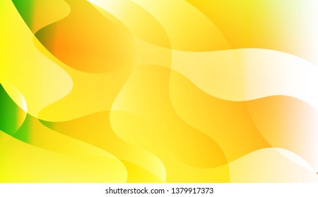 Geometric wave shape with Smooth Abstract Colorful Gradient Backgrounds. For Brochure, Banner, Wallpaper, Mobile Screen. Vector Illustration