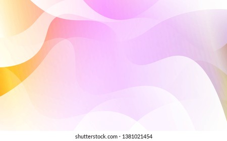 Geometric wave shape with Smooth Abstract Colorful Gradient Backgrounds. For Brochure, Banner, Wallpaper, Mobile Screen. Vector Illustration