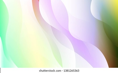 Geometric wave shape with Smooth Abstract Colorful Gradient Backgrounds. For Brochure, Banner, Wallpaper, Mobile Screen. Vector Illustration