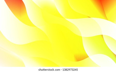 Geometric wave shape with Smooth Abstract Colorful Gradient Backgrounds. For Brochure, Banner, Wallpaper, Mobile Screen. Vector Illustration