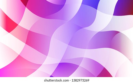 Geometric wave shape with Smooth Abstract Colorful Gradient Backgrounds. For Brochure, Banner, Wallpaper, Mobile Screen. Vector Illustration