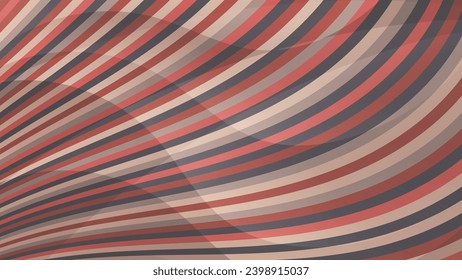 Geometric wavy striped background. An excellent background for designing pages on social networks, posters, presentations, outdoor advertising and your other projects. Vector.
