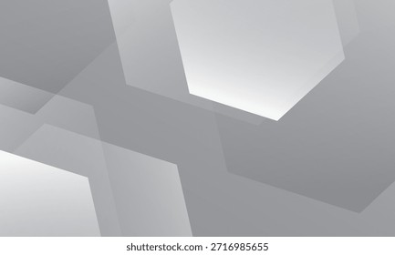 Geometrisch weißer abstrakter Hintergrund. EPS10-Vektor