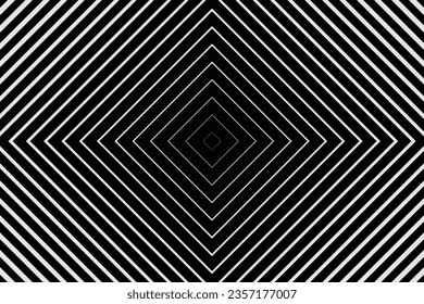 geometrischer, weißer und schwarzer abstrakter Hintergrund, Design.