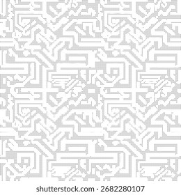 Geométrico branco labirinto linha padrão sem costura fundo para posters wallpapers embalagem branding design têxtil e modelos digitais