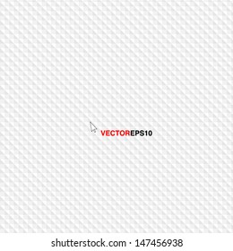 Geometric white pattern background seamless, Vector eps10