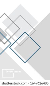 geometric white and rectangle background