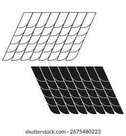 Grade geométrica em modelo de arames. Textura de padrão uniforme. Projeto de rede abstrata. Fundo futurista do vetor. EPS 10.