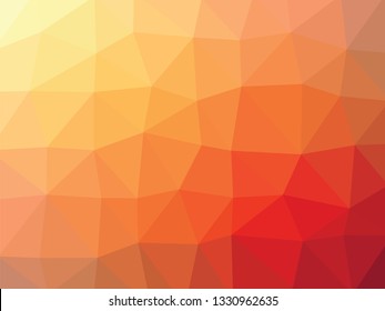 Geometric  yellow, red and orange gradient background.