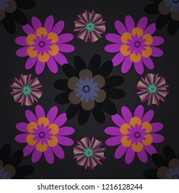 Geometric zentangle mandala frame border. Colorful Tribal Ethnic Festive Abstract Floral vector Pattern.