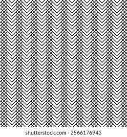 Geometric zig zag pattern, herringbone, vector