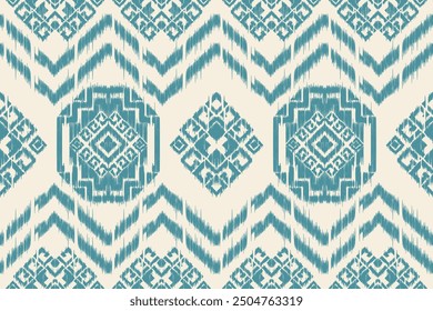 Geometric zigzag ethnic seamless pattern. abstract illustration. design for geometric pattern wallpaper. Tribal ethnic vector texture. Aztec style. Folk embroidery. Indian, Scandinavian, African rug.
