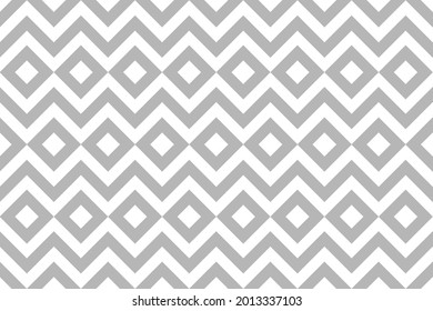 Geometric zigzag pattern design abstract background, vector and illustration.  