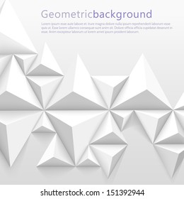 Geometrical abstract background
