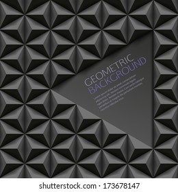 Geometrical abstract background