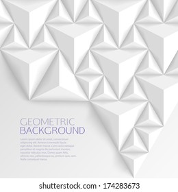 Geometrical abstract background