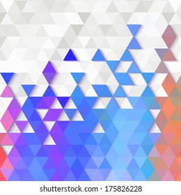 Geometrical abstract background
