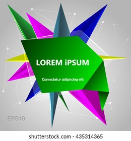 geometrical abstract background