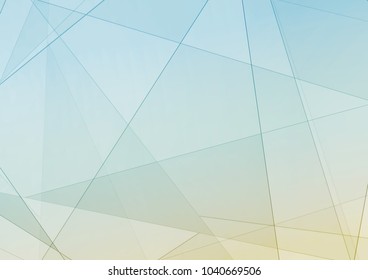 Geometrical abstract background in modern hipster color. Vector illustration