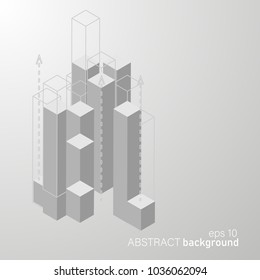 
geometrical abstract background. Vector