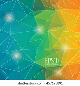 Geometrical abstract background vector.