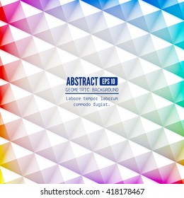Geometrical abstract background. Vector illustration