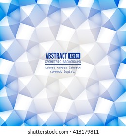 Geometrical abstract background. Vector illustration