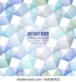 Geometrical abstract background. Vector illustration