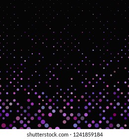 Geometrical abstract circle pattern background - vector design