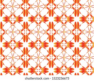 Geometrical abstract design elements for textile and decorative wallpaper 