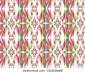 Geometrical abstract design elements for textile and decorative wallpaper 