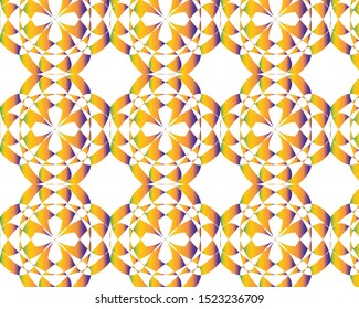 Geometrical abstract design elements for textile and decorative wallpaper 