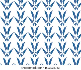 Geometrical abstract design elements for textile and decorative wallpaper 